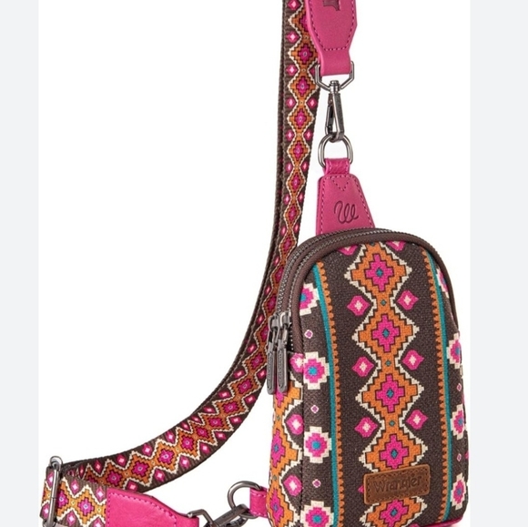 New Kuminous Aztec sling bag with strap - Picture 6 of 16